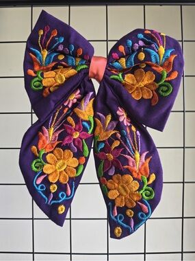 Embroidered Bow